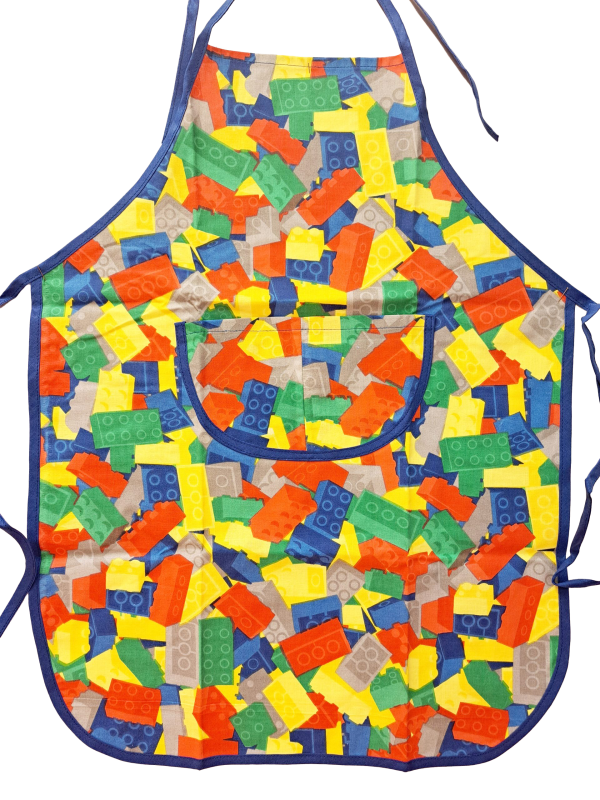 Kuchyňská zástěra pro děti - lego