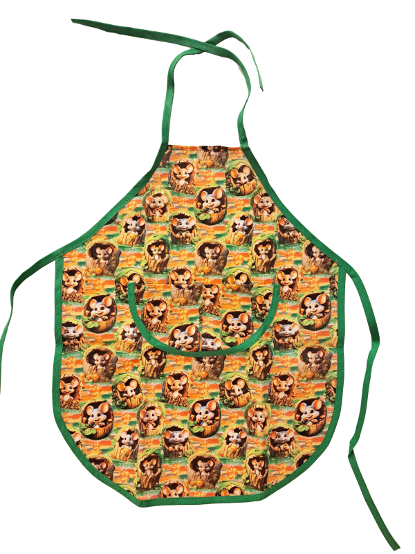 Kuchyňská zástěra pro děti s myšičkami
